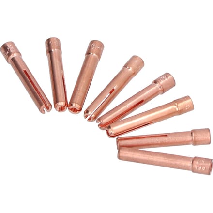 20 stuks TIG-spantang 1,6 mm opening Wolfram elektrode voor QQ150 Lasbrander Accessoires WP?9F