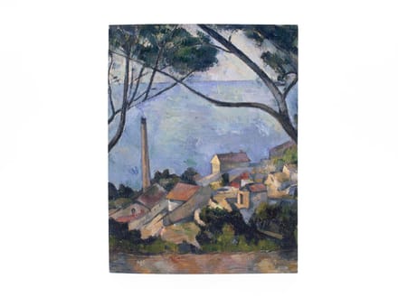 Lanzfeld Cézanne - Schetsboek Blanco - 36 Pagina's - La Mer à l'Estaque - Softcover