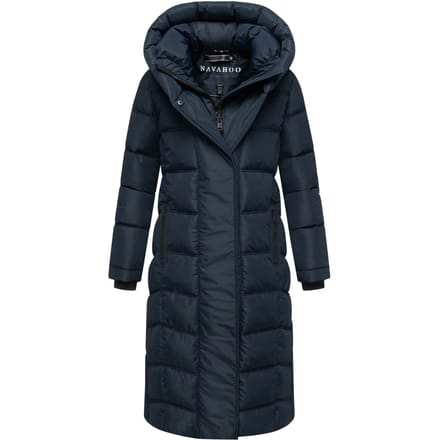 Navahoo dames gewatteerde mantel Engelsfeder XIV – warm, stijlvol & praktisch