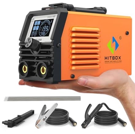 Mini Lasmachine Inverter 200A 2-in-1 MMA/Lift TIG - Compact met LED-display - Geschikt voor Beginners en Thuiswerk