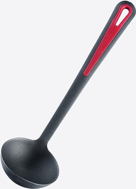 Westmark Soeplepel/pollepel, lengte: 31,5 cm, Gallant, zwart/rood, 29562270