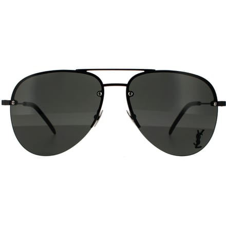 Saint Laurent zonnebril SL Classic 11 m 001 zwart grijs