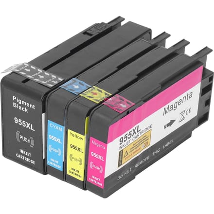 Inktcartridge BK C M Y Printaccessoire Onderdeel voor OfficeJet Pro 7720 7730 7740 8210