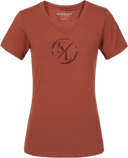 Kingsland Shirt Olania Brown Mahogany - L