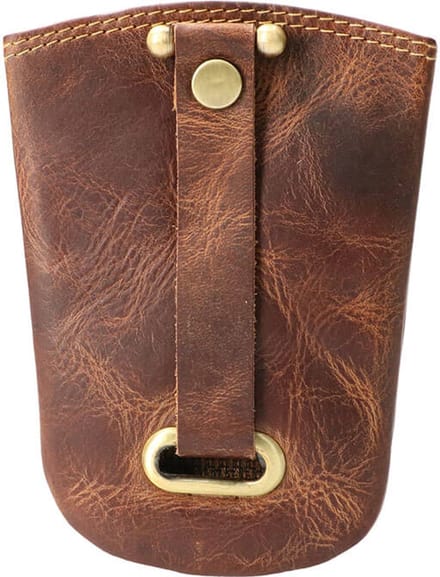 Leather Design Klok Sleuteletui Hunter Bruin