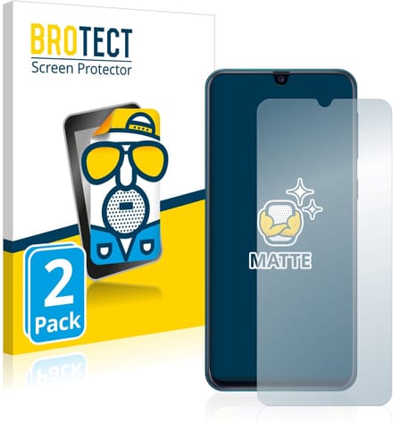 BROTECT - Screenprotector voor Samsung Galaxy M21 2021 - Folie Beschermfolie matte 2 Stuks
