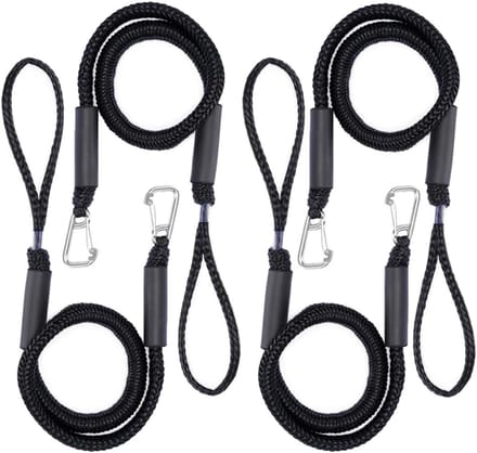 Elastische Trekkoord voor Boot - Bungee Aanleglijnen - 4 Stuks
