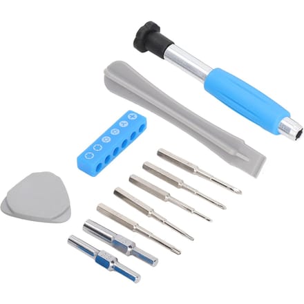 Elektronische Reparatie Schroevendraaierset Chroom Vanadium Legeringsstaal Schroevendraaier Assortimentskit gray