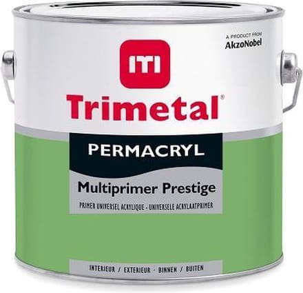 Trimetal permacryl multiprimer prestige wit - 1 liter