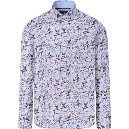 Campbell Casual overhemd met lange mouwen