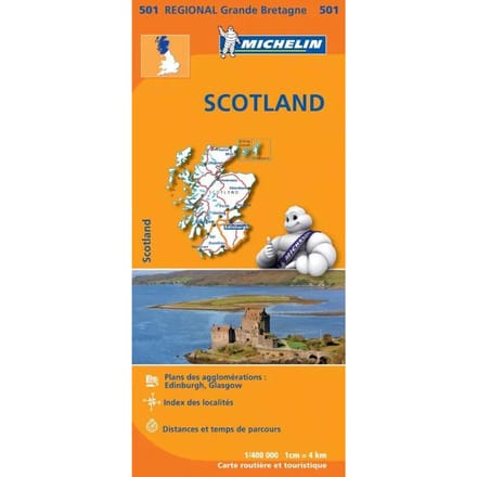 Wegenkaart Schotland – 501 – Michelin Regional