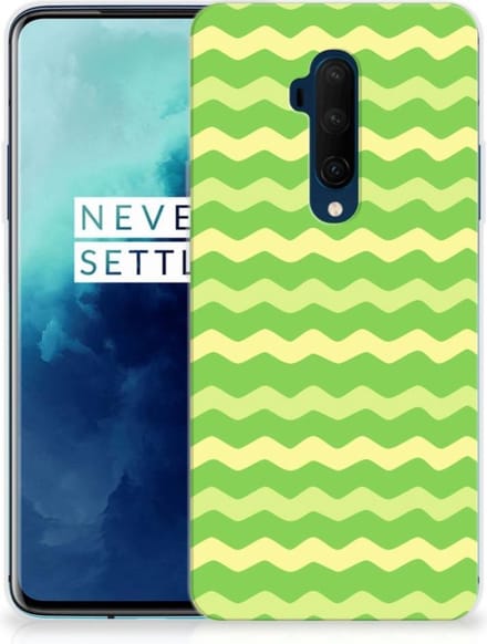 OnePlus 7T Pro TPU bumper Waves Green