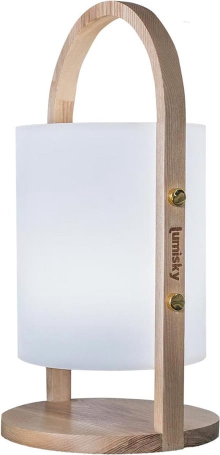 Draadloze draagbare lamp H37CM WOODY