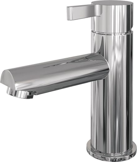 Brauer Chrome Edition wastafelmengkraan met type HD1 greep opbouw ColdStart gepolijst chroom