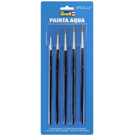 Revell Hobbypenseel - 39624 Painta Aqua - 5 Penselen Penseel