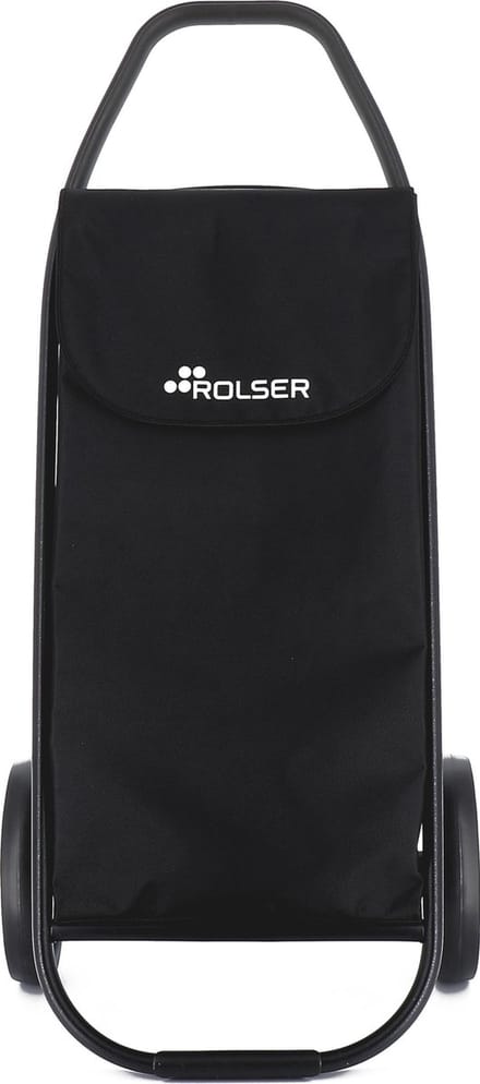 Rolser boodschappentrolley - Com MF 8 Black Tube (Negro)