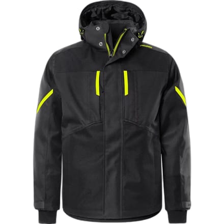 Fristads Airtech® Winterjack 4058 Gtc - Zwart/hi-vis geel - S