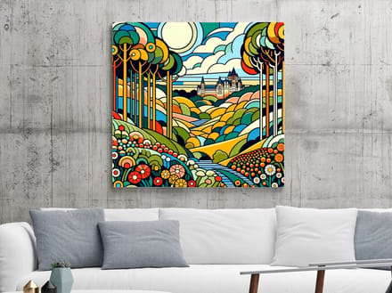 Kunstprint | Wanddecoratie | Dibond | 60 × 60 cm