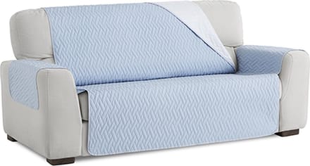 Waterproof bankbeschermer - urine bestendig - 110cm breed - Licht blauw