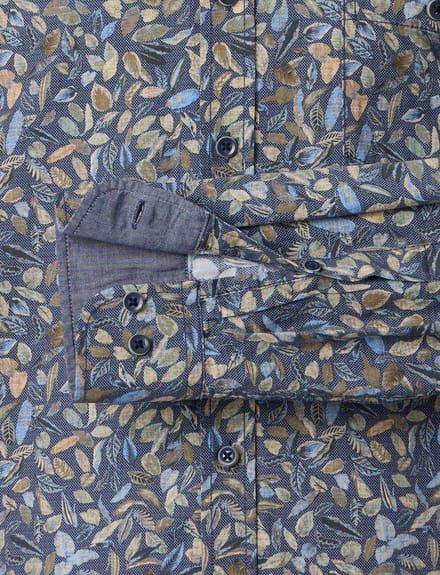 Casa Moda - Heren Overhemd - 454482700 - 100 Blue