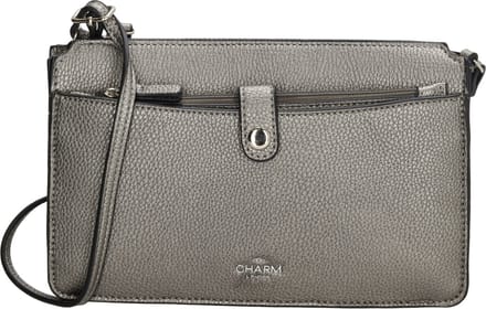Charm London Stratford Schoudertas - Pewter