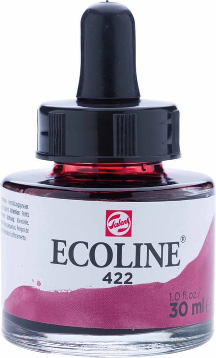 Waterverf ecoline roodbruin 30ml | Talens