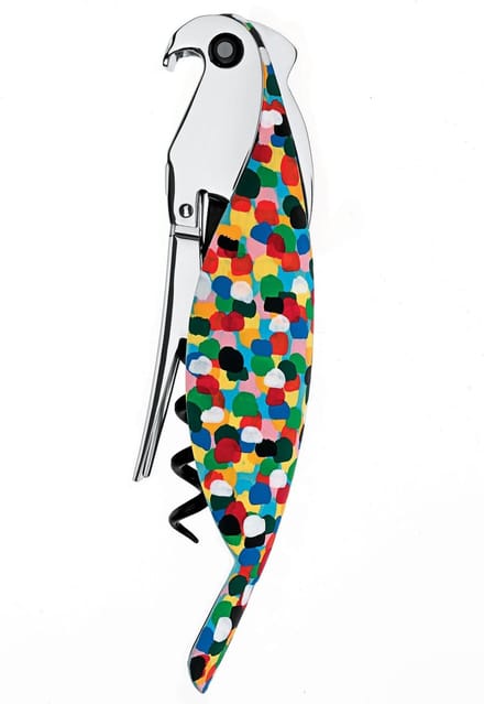 Alessi Parrot Kurkentrekker Gekleurd
