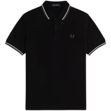 Fred Perry Twin Tipped Polo Heren - Maat L