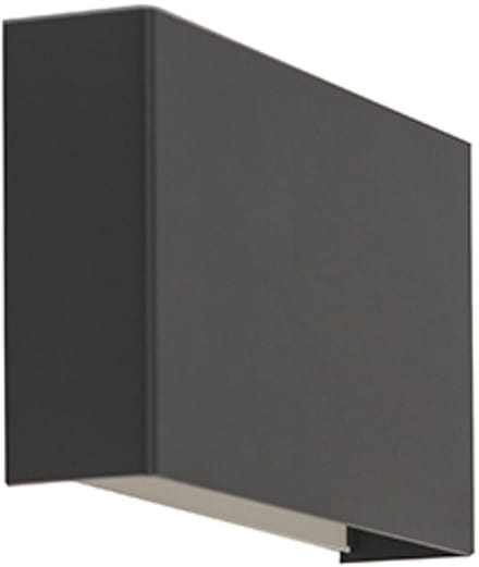 QAZQA otan - Wandlamp - 2 lichts - D. 50 mm - Zwart