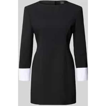 Minijurk met ronde hals model 'TALISSO'