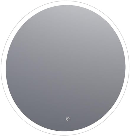 Brauer Jade Spiegel - Rond - Diameter 80 cm - met Directe LED-Verlichting - Dimbaar - met Touchbediening