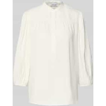 Blouseshirt met korte knoopsluiting
