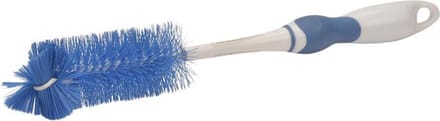 Flessenborstel - Waaiertop - Wit/Blauw
