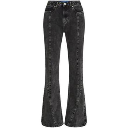 Karl Lagerfeld Klj Hr Flare Denim Stone Washed Black Maat: W27L30 | Flared Jeans Outlet | Dames | Zwart