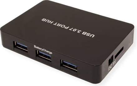 VALUE USB 3.2 Gen 1 Desktop Hub 7 ports, met voeding