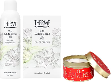 Therme Cadeauset Zen White Lotus Kerst