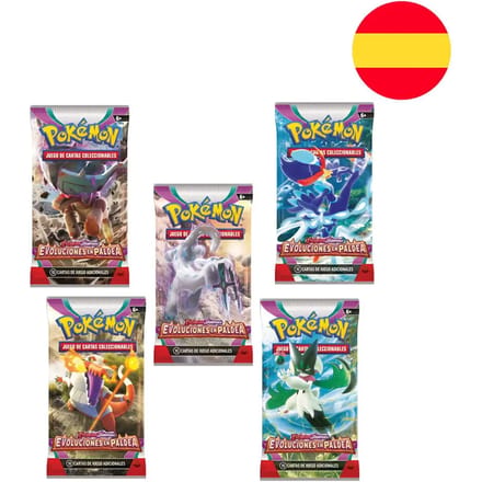 Kaartspellen Bandai Spanish Pokemon Developments in Paldea