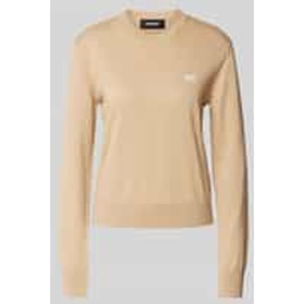Sweatshirt met labelstitching