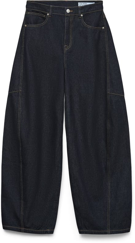 VERO MODA - VMKAITLIN HR WIDE BARREL JEANS SI352 - Dames - Jeans