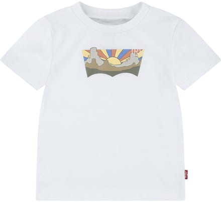 Levi's Boys Seasonal Batwing Tee Bright White Maat: 36M | T-Shirts Outlet | kids | Wit