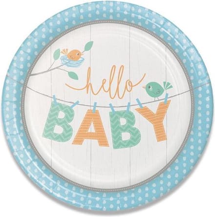 Borden hello baby boy (23cm, 8st)