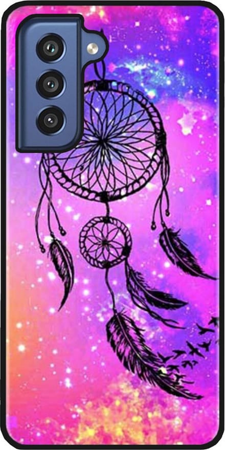 ADEL Siliconen Back Cover Softcase Hoesje Geschikt voor Samsung Galaxy S21 FE - Dromenvanger