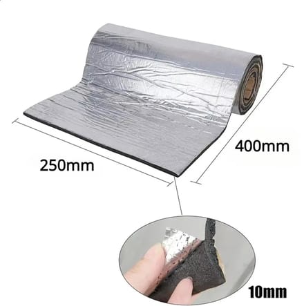 Auto Geluiddempende Mat Premium Serie - Isolatiemat - Standaard - 400x250 mm - 10 mm