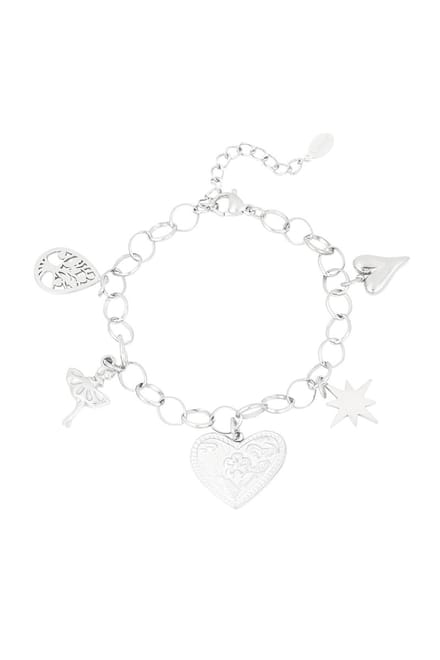 Heartfelt Sparkle Armband - Verkleurt niet - Cadeau - Goudlief
