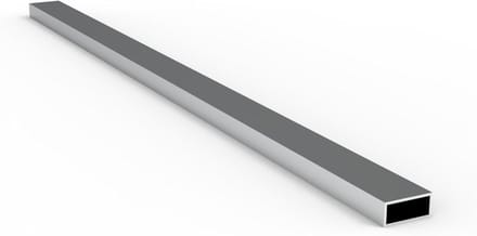 Aluminium buis - Metaal profiel - Bouwprojecten - Corrosiebestendig - 112 cm - Zilver
