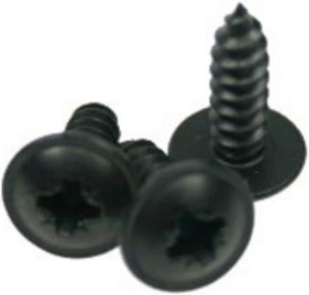 Adam Hall 5544BLK Spanplatenschroef set,20 Stk.,Flachhoofd 12mm - Schroeven