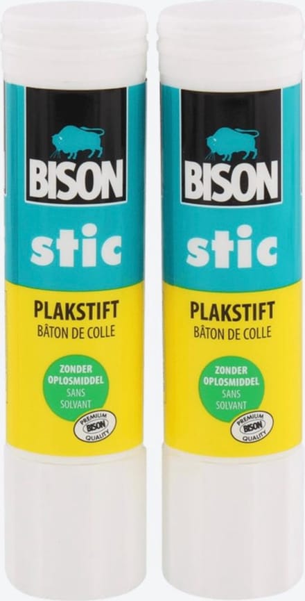 Bison Plakstiften - Plakstift - Lijmstift - 2 stuks - Bestseller
