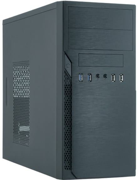 Chieftec Elox // Black, 2xUSB 3.0, 2x USB 2.0, w/o PSU