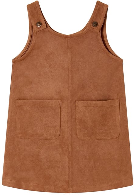 Someone LIZANNE-SG-50-A Meisjes Jurk - DARK BEIGE