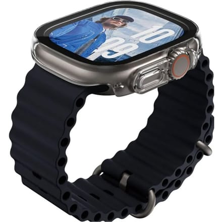 PanzerGlass Screenprotector geschikt voor Apple Watch Ultra - 49 mm Glazen | PanzerGlass Slim Screenprotector